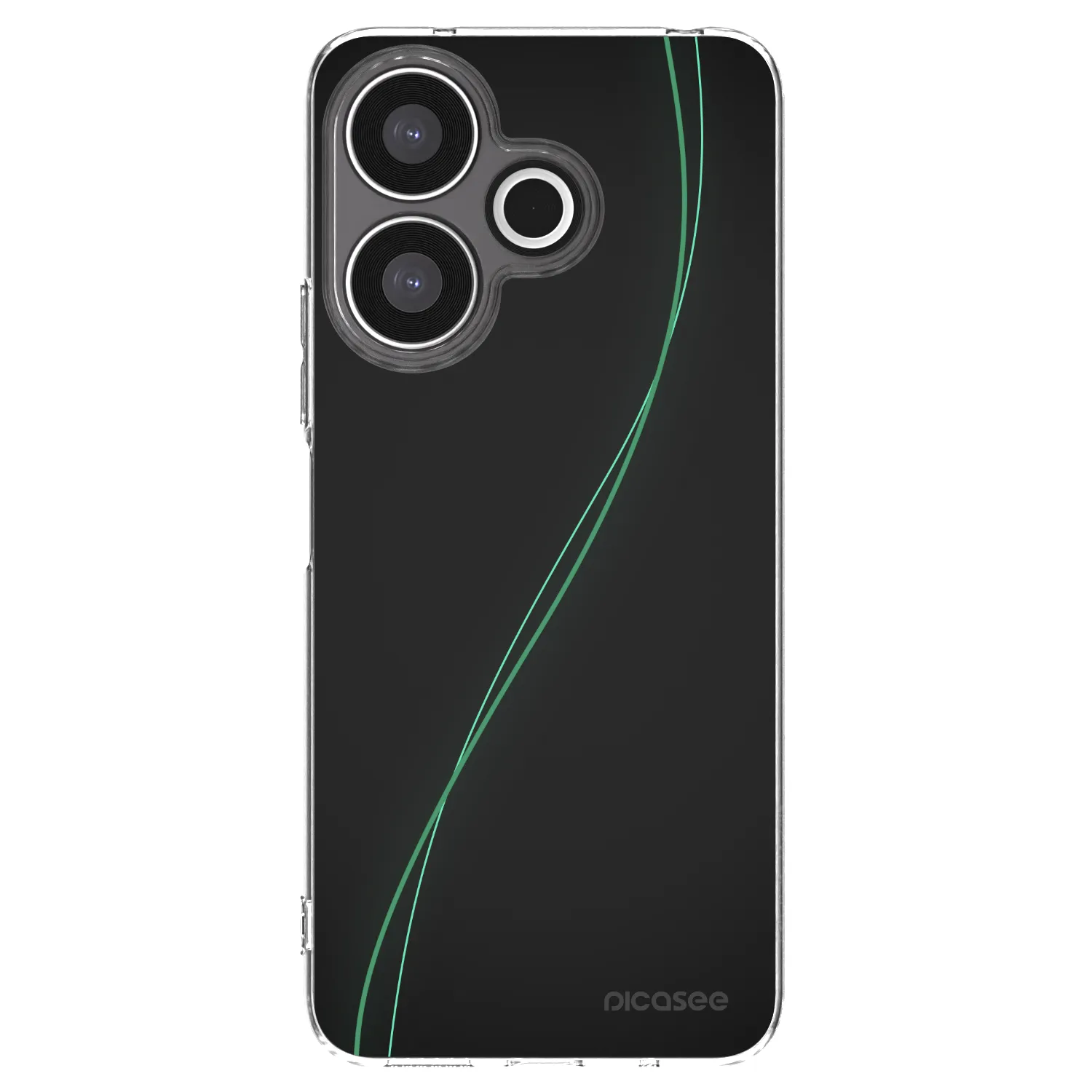 Picasee Xiaomi Redmi 13 4G Hülle - Transparentes Silikon - Be Different