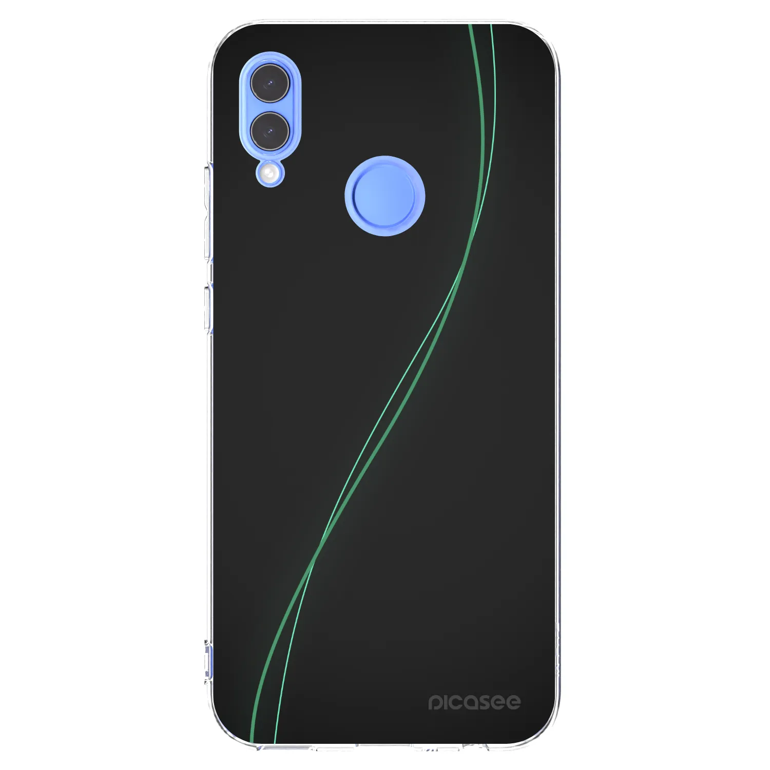 Picasee Huawei P Smart 2019 Hülle - Transparentes Silikon - Be Different