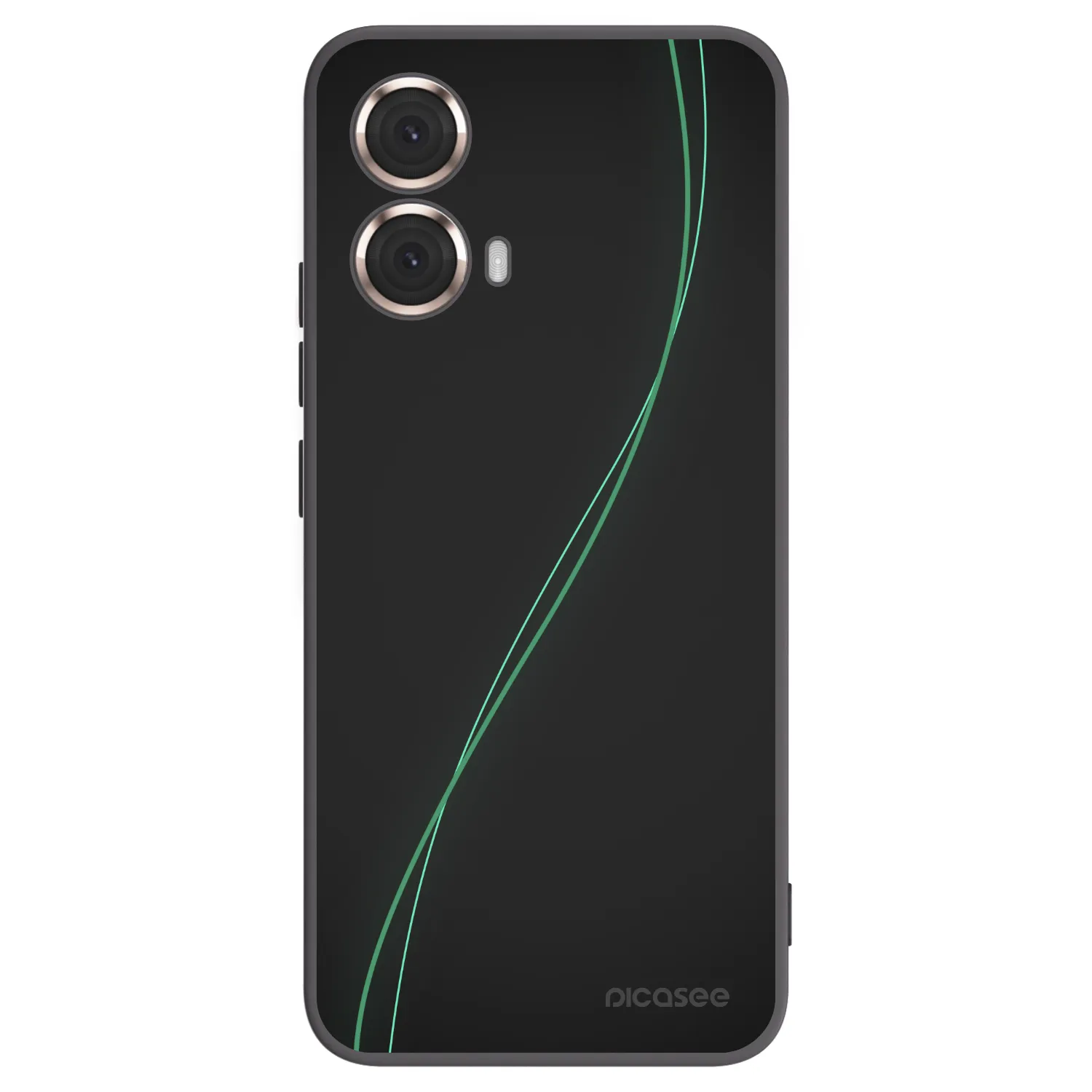 Picasee Motorola Moto G85 Hülle - Schwarzes Silikon - Be Different