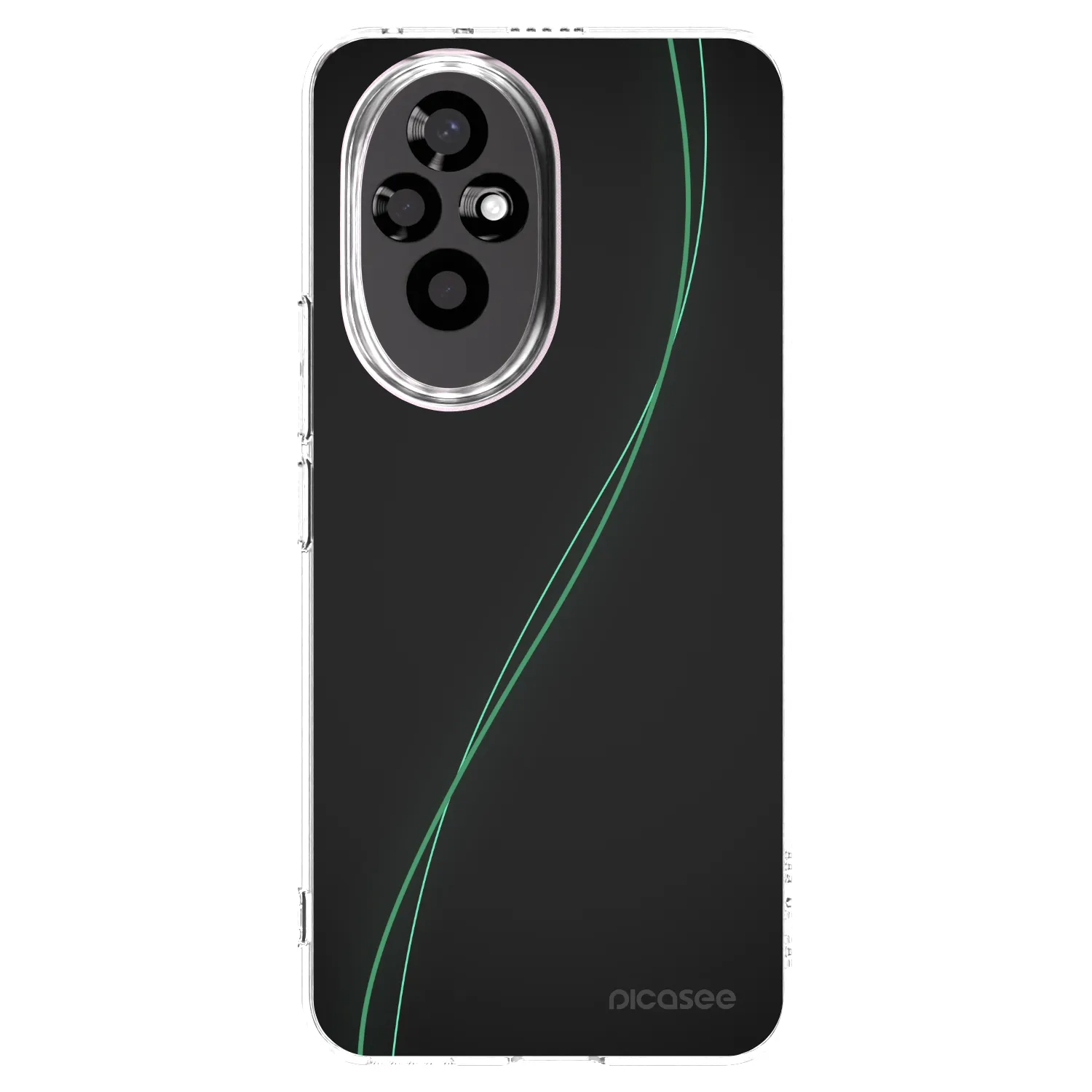 Picasee Honor 200 Pro 5G Hülle - Transparentes Silikon - Be Different