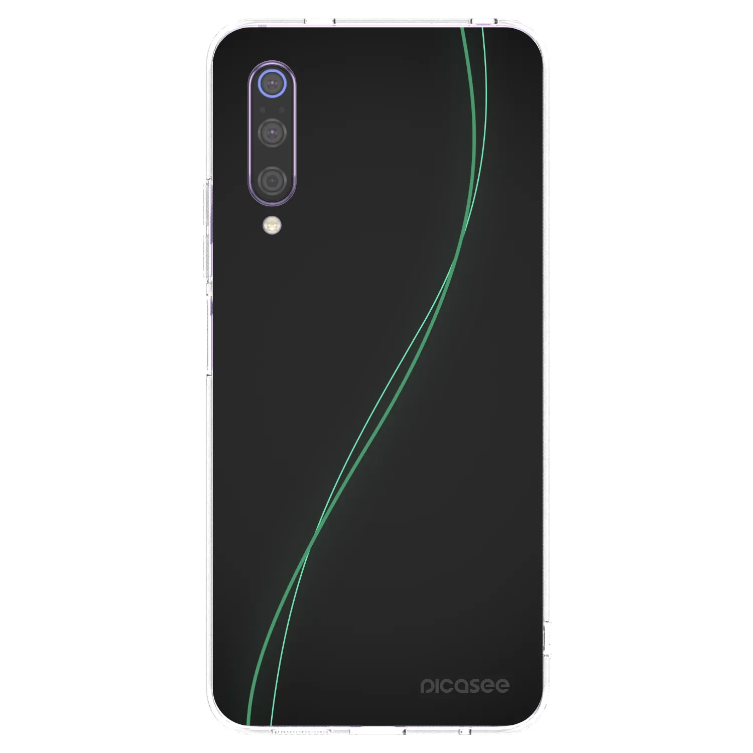 Picasee Xiaomi Mi 9 Hülle - Transparentes Silikon - Be Different