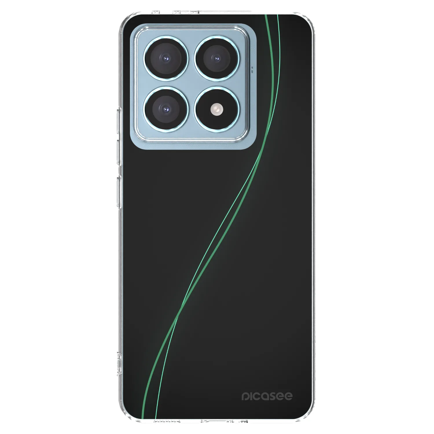 Picasee Xiaomi 14T Pro Hülle - Transparentes Silikon - Be Different