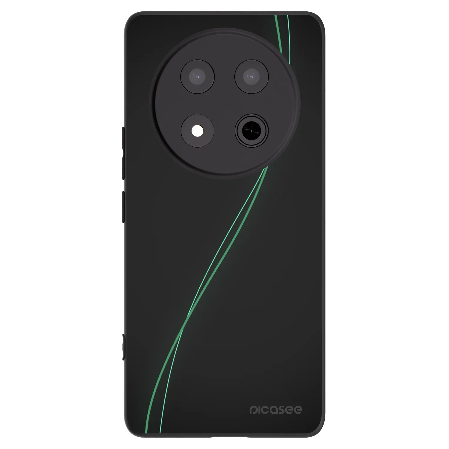 Picasee Honor Magic7 Lite 5G Hülle - Schwarzes Silikon - Be Different