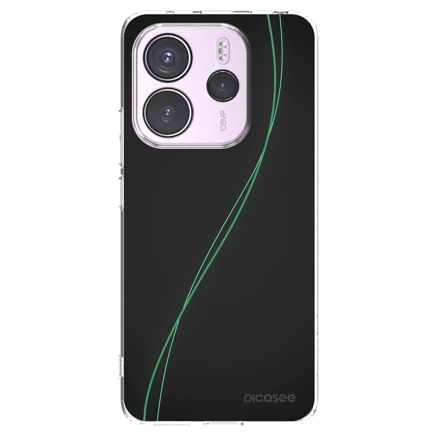 Picasee Xiaomi Redmi Note 14 4G Hülle - Transparentes Silikon - Be Different
