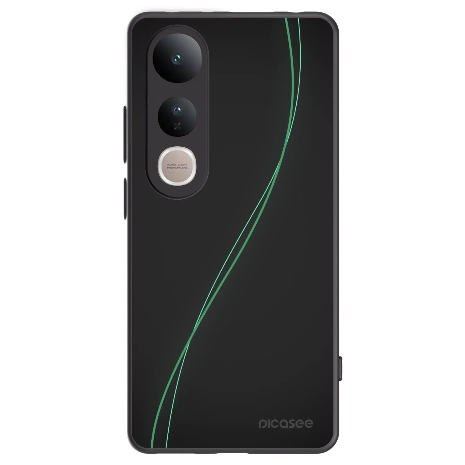 Picasee Vivo V50 Lite 5G Hülle - Schwarzes Silikon - Be Different