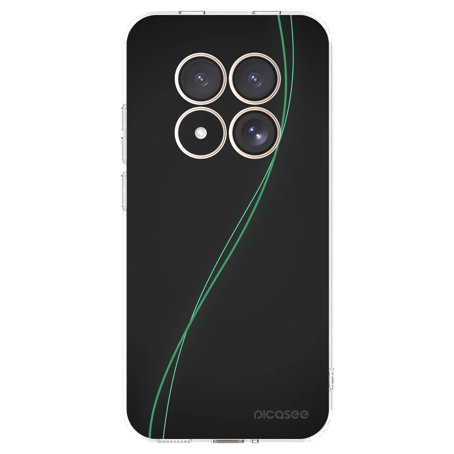Picasee Xiaomi Redmi Note 15 Pro 4G Hülle - Transparentes Silikon - Be Different