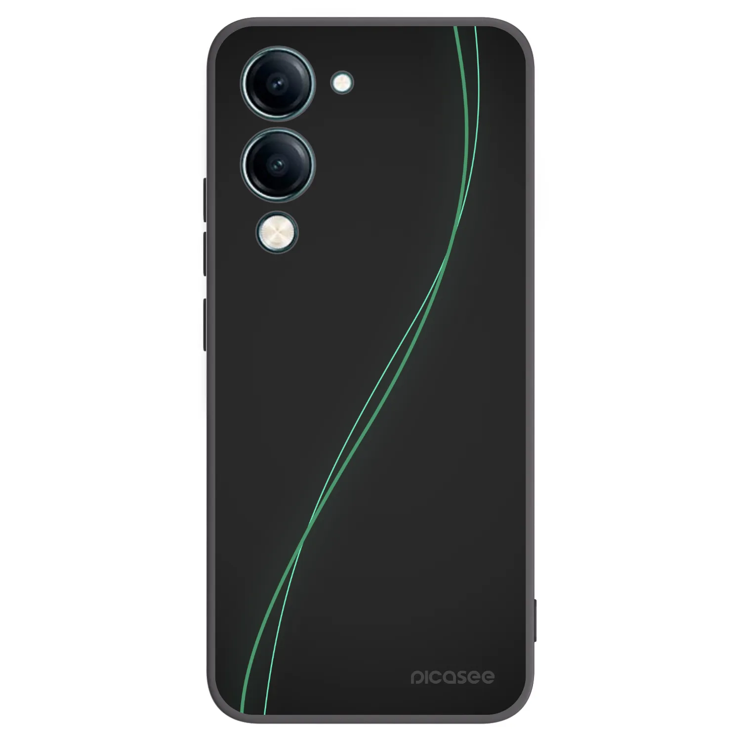 Picasee Vivo Y29s 5G Hülle - Schwarzes Silikon - Be Different