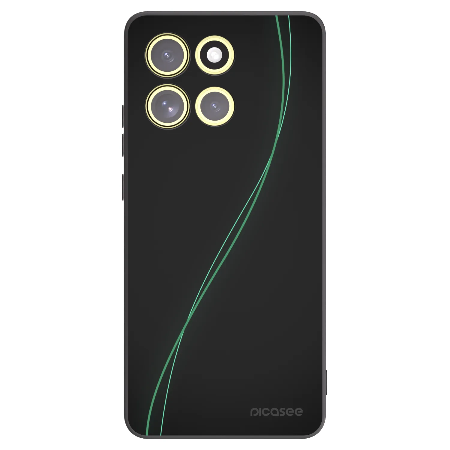 Picasee Motorola Moto G86 Power 5G Hülle - Schwarzes Silikon - Be Different
