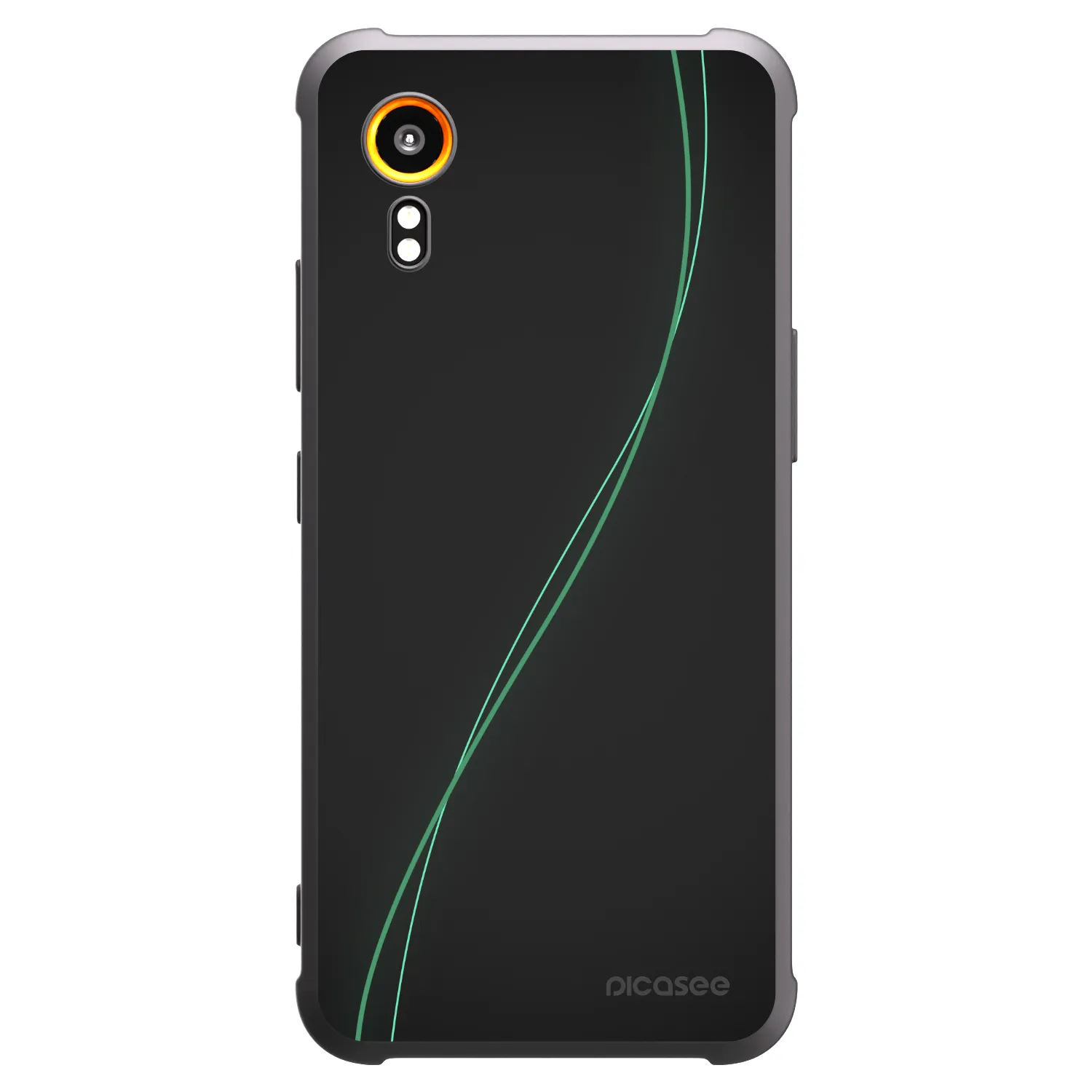 Picasee Samsung Galaxy Xcover 7 Hülle - Schwarzes Silikon - Be Different