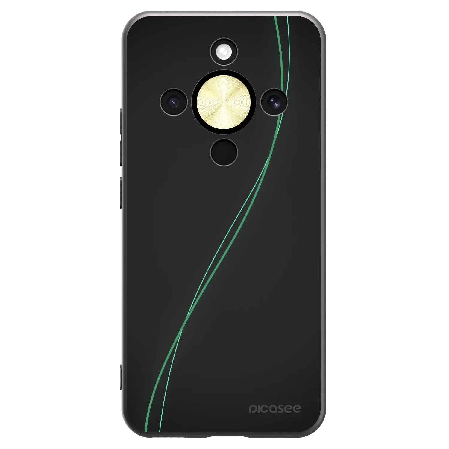 Picasee Honor Magic8 Lite 5G Hülle - Schwarzes Silikon - Be Different