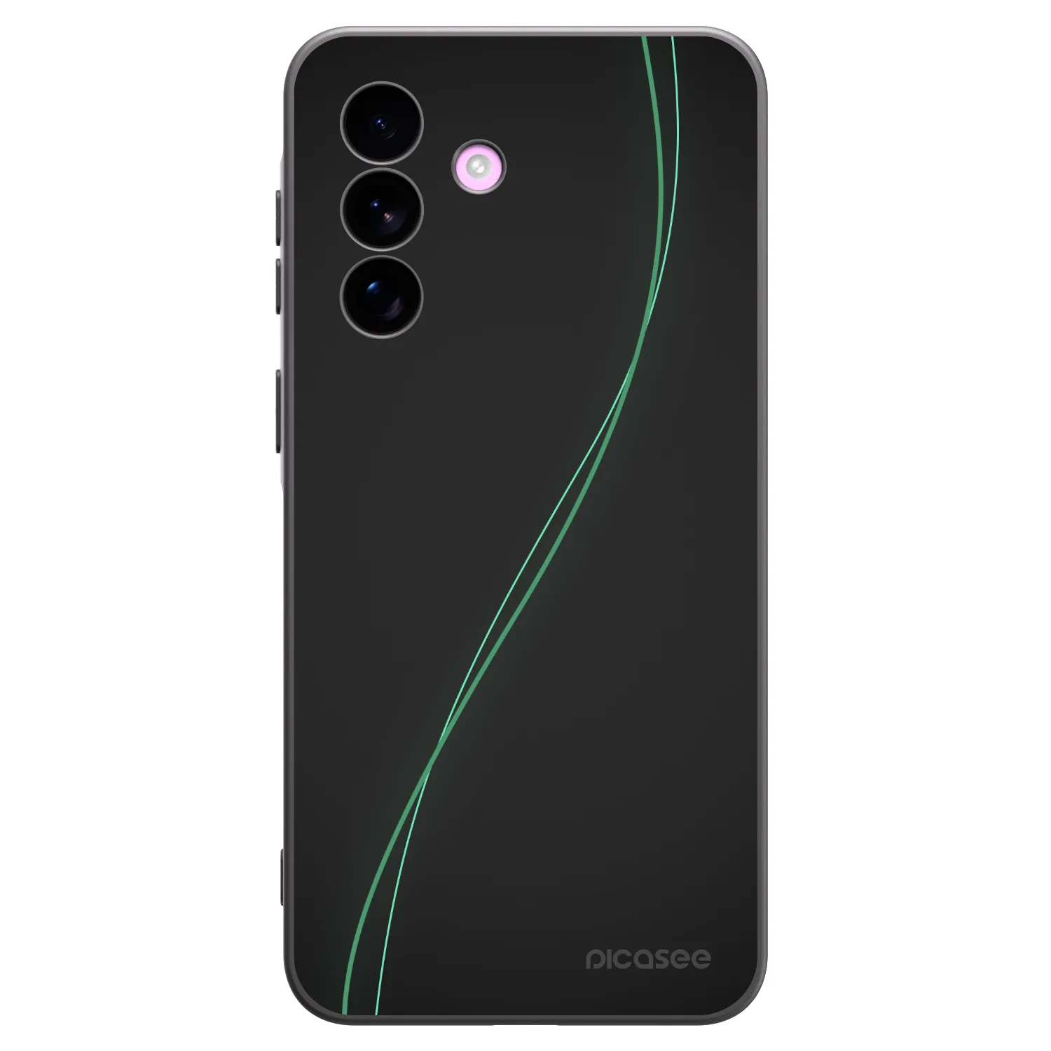 Picasee Samsung Galaxy A57 5G Hülle - Schwarzes Silikon - Be Different