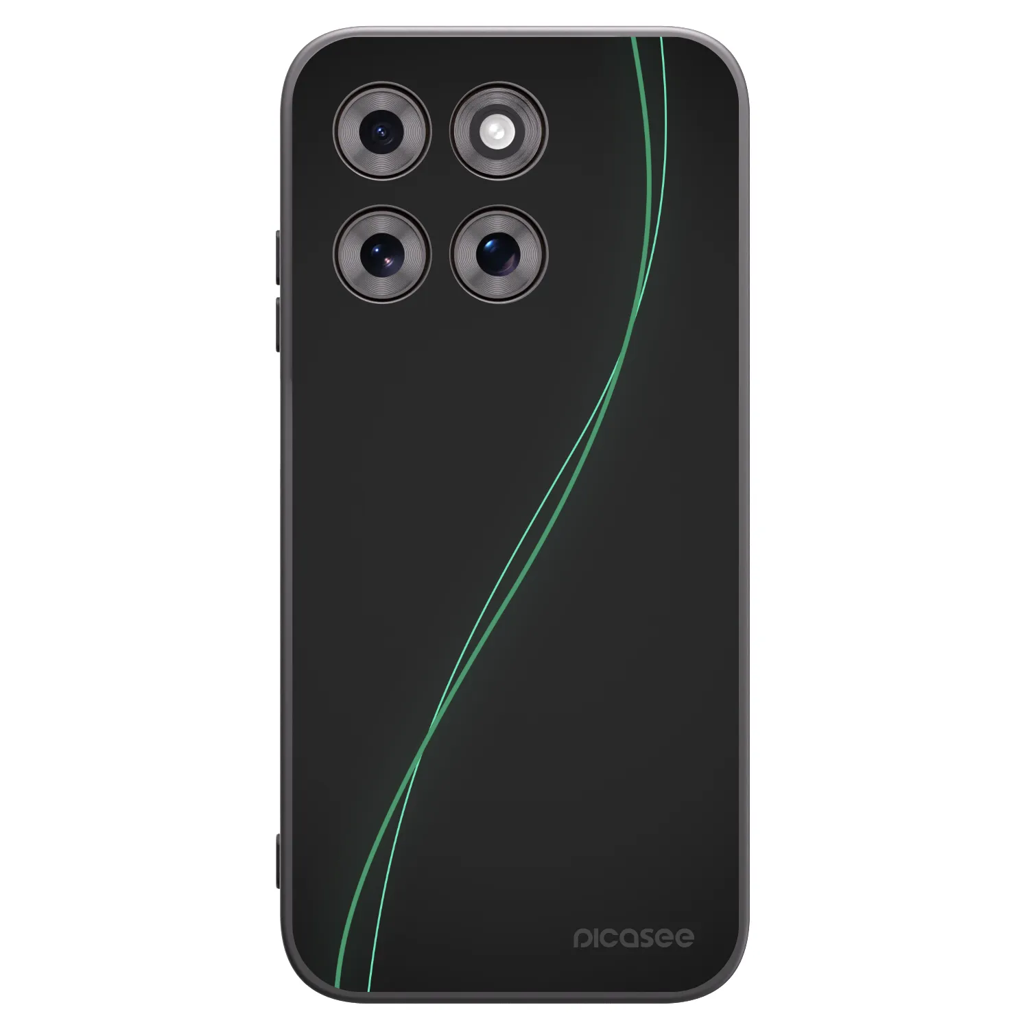 Picasee Motorola Moto G77 Hülle - Schwarzes Silikon - Be Different