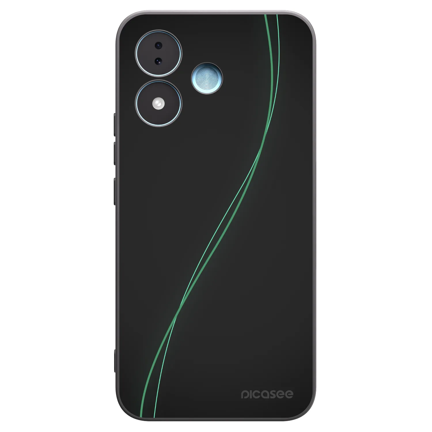 Picasee Xiaomi Redmi Note 17 5G Hülle - Schwarzes Silikon - Be Different