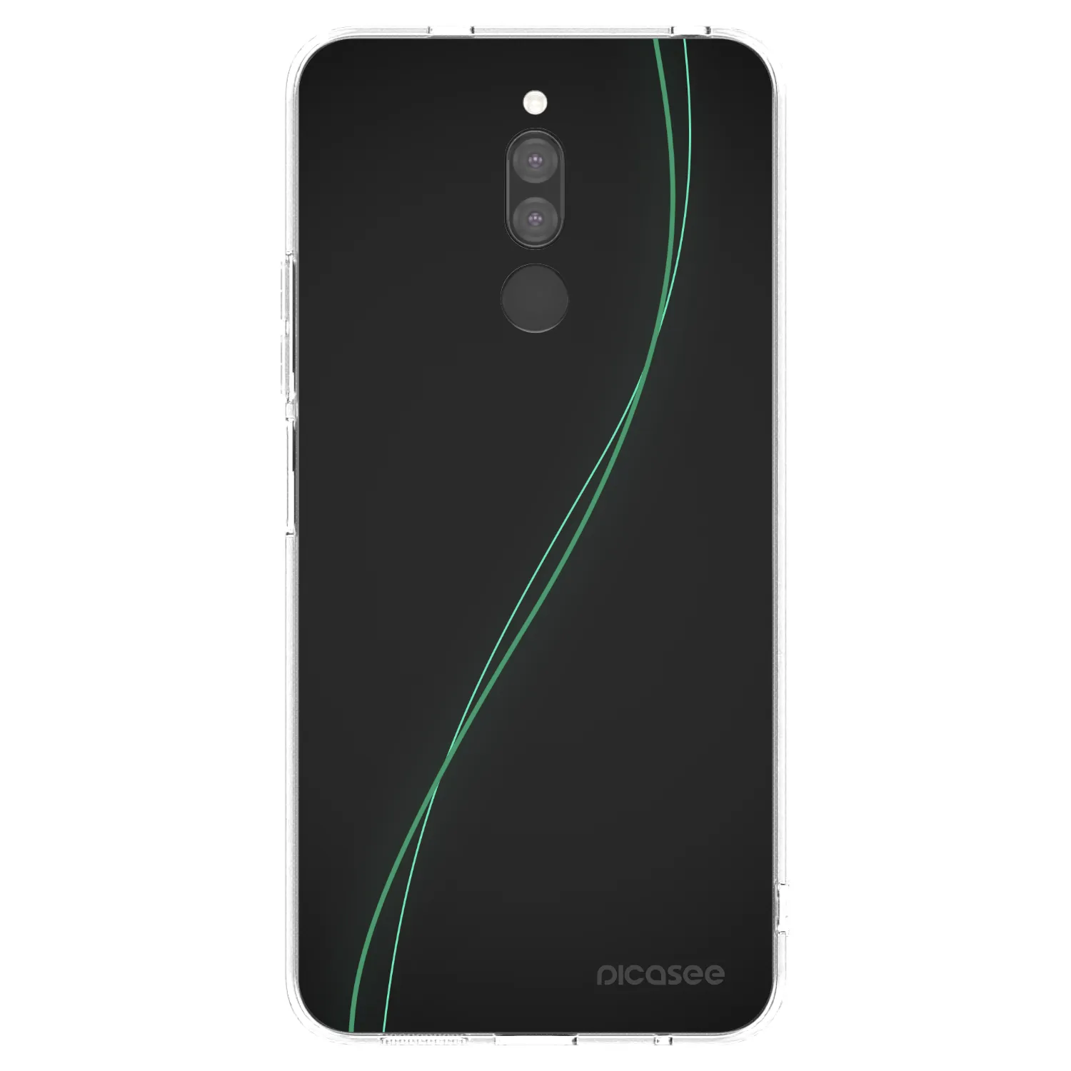 Picasee Xiaomi Redmi 8 Hülle - Transparentes Silikon - Be Different