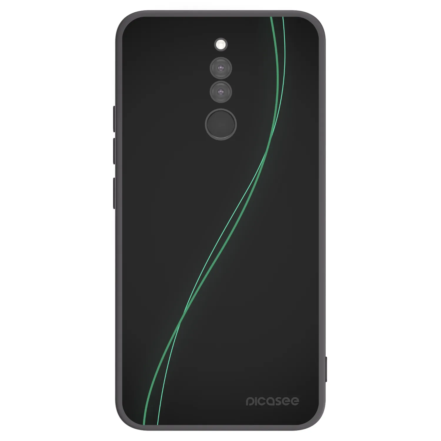 Picasee Xiaomi Redmi 8 Hülle - Schwarzes Silikon - Be Different