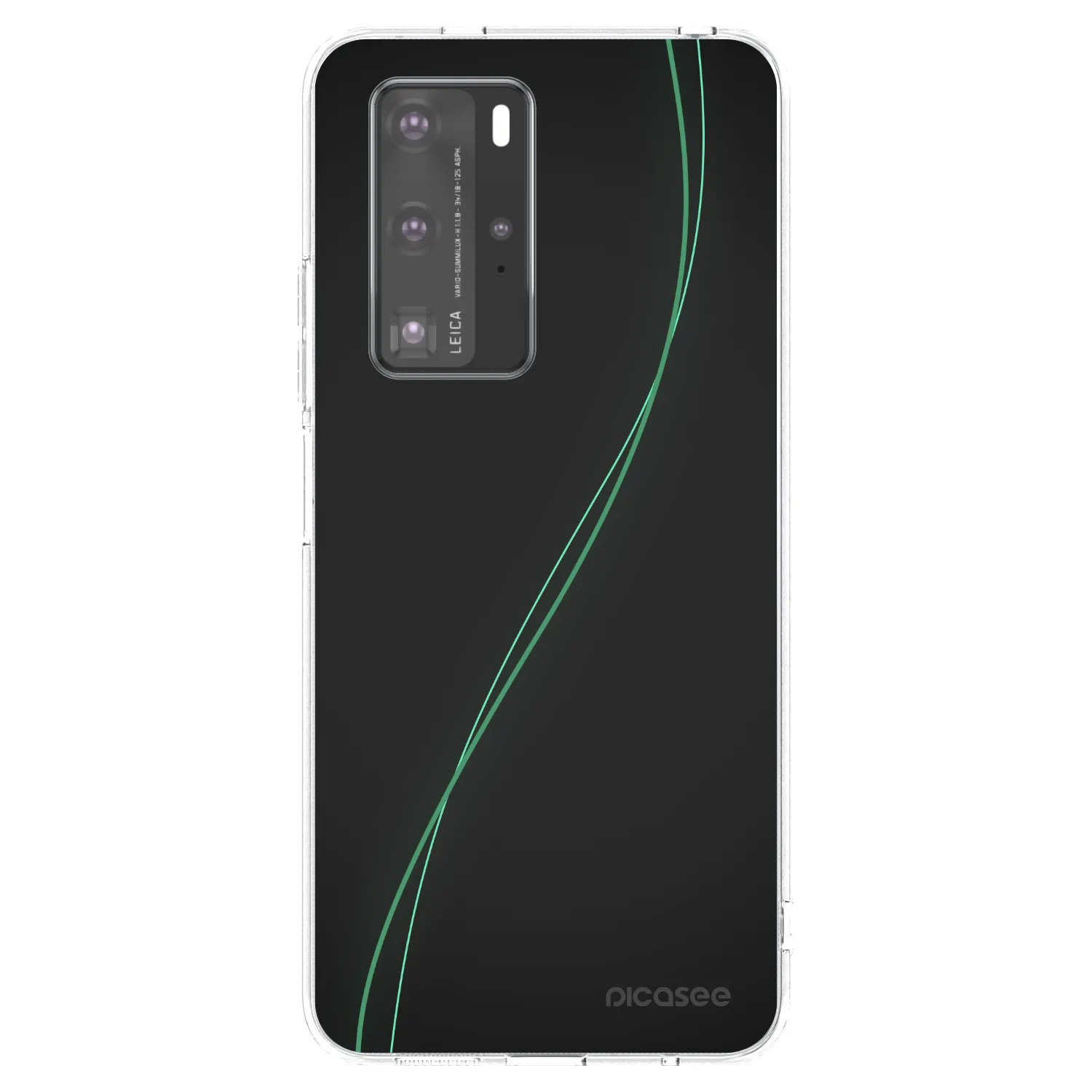 Picasee Huawei P40 Pro Hülle - Transparentes Silikon - Be Different