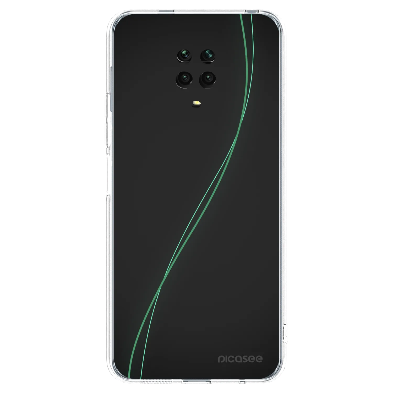 Picasee Xiaomi Redmi Note 9 Pro Hülle - Transparentes Silikon - Be Different