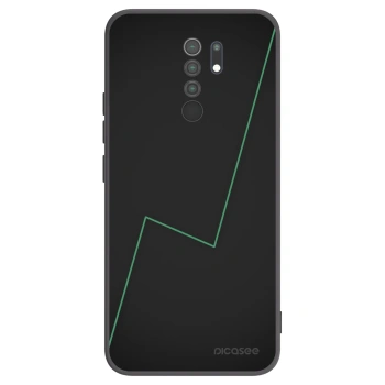 Picasee Xiaomi Redmi 9 Hülle - Schwarzes Silikon - Consistency