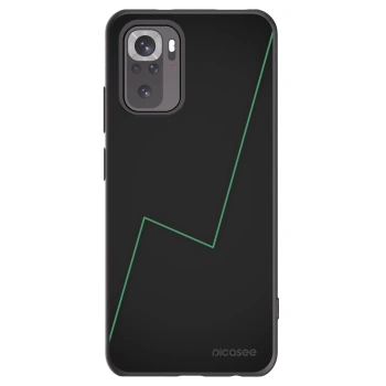 Picasee Xiaomi Redmi Note 10S Hülle - Schwarzes Silikon - Consistency