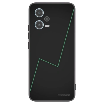 Picasee Xiaomi Redmi Note 12 5G Hülle - Schwarzes Silikon - Consistency