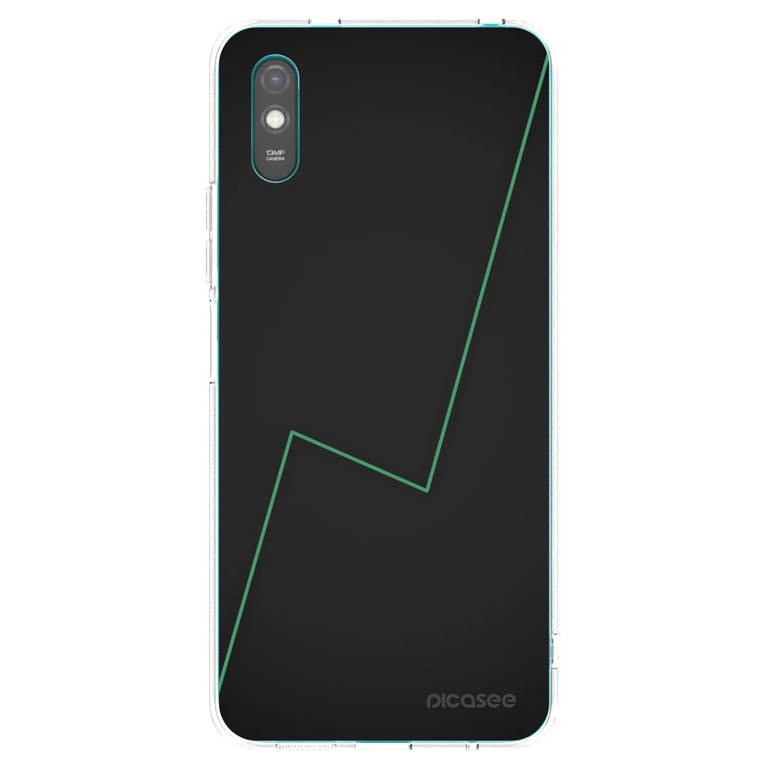 Picasee Xiaomi Redmi 9A Hülle - Transparentes Silikon - Consistency