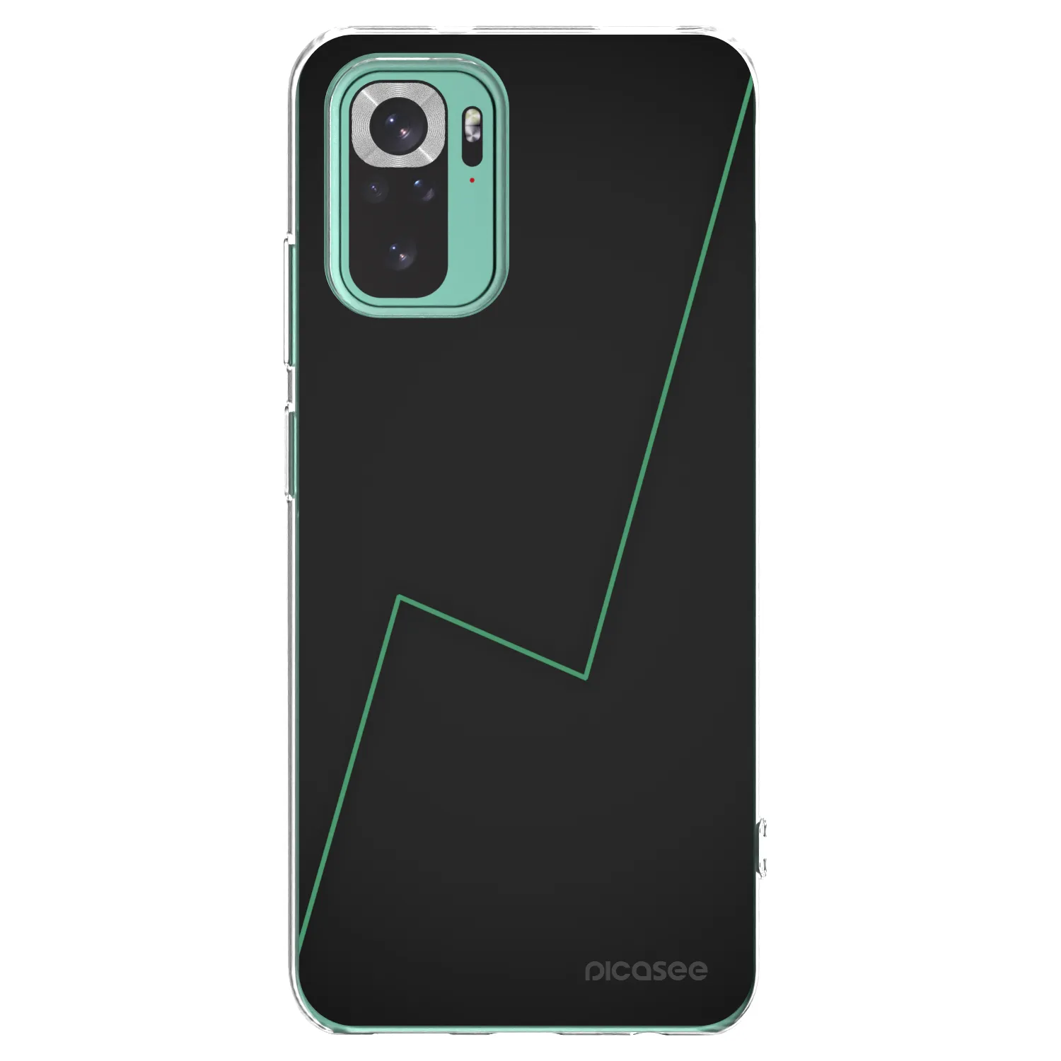 Picasee Xiaomi Redmi Note 10 Pro Hülle - Transparentes Silikon - Consistency