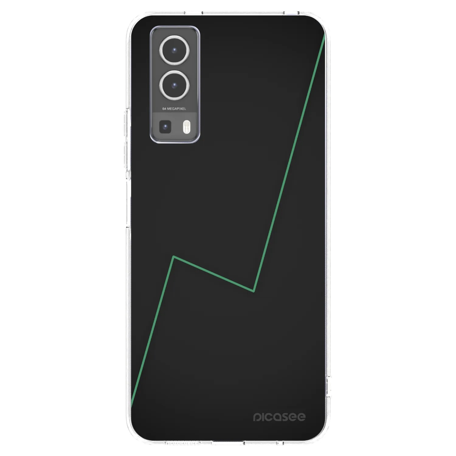 Picasee Vivo Y72 5G Hülle - Transparentes Silikon - Consistency