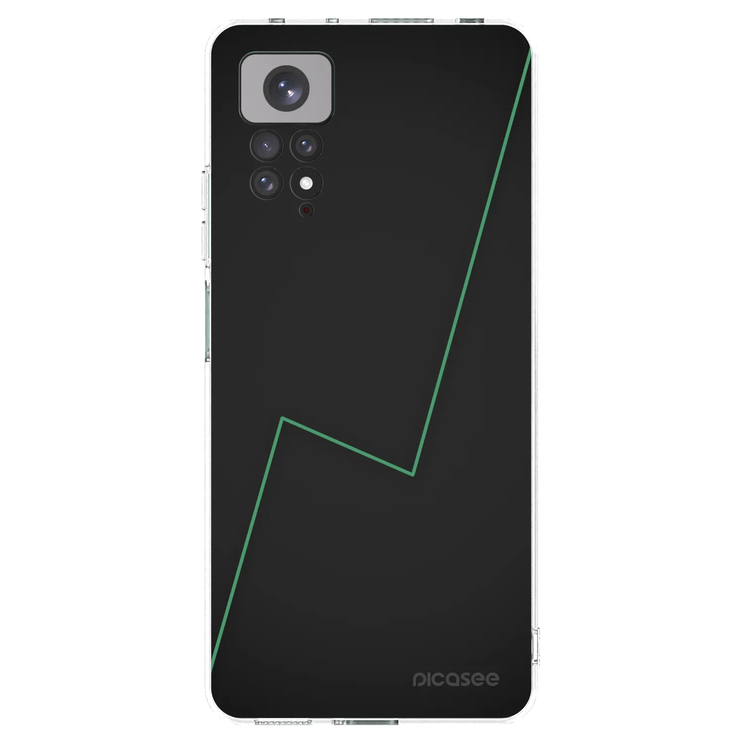 Picasee Xiaomi Redmi Note 11 Hülle - Transparentes Silikon - Consistency