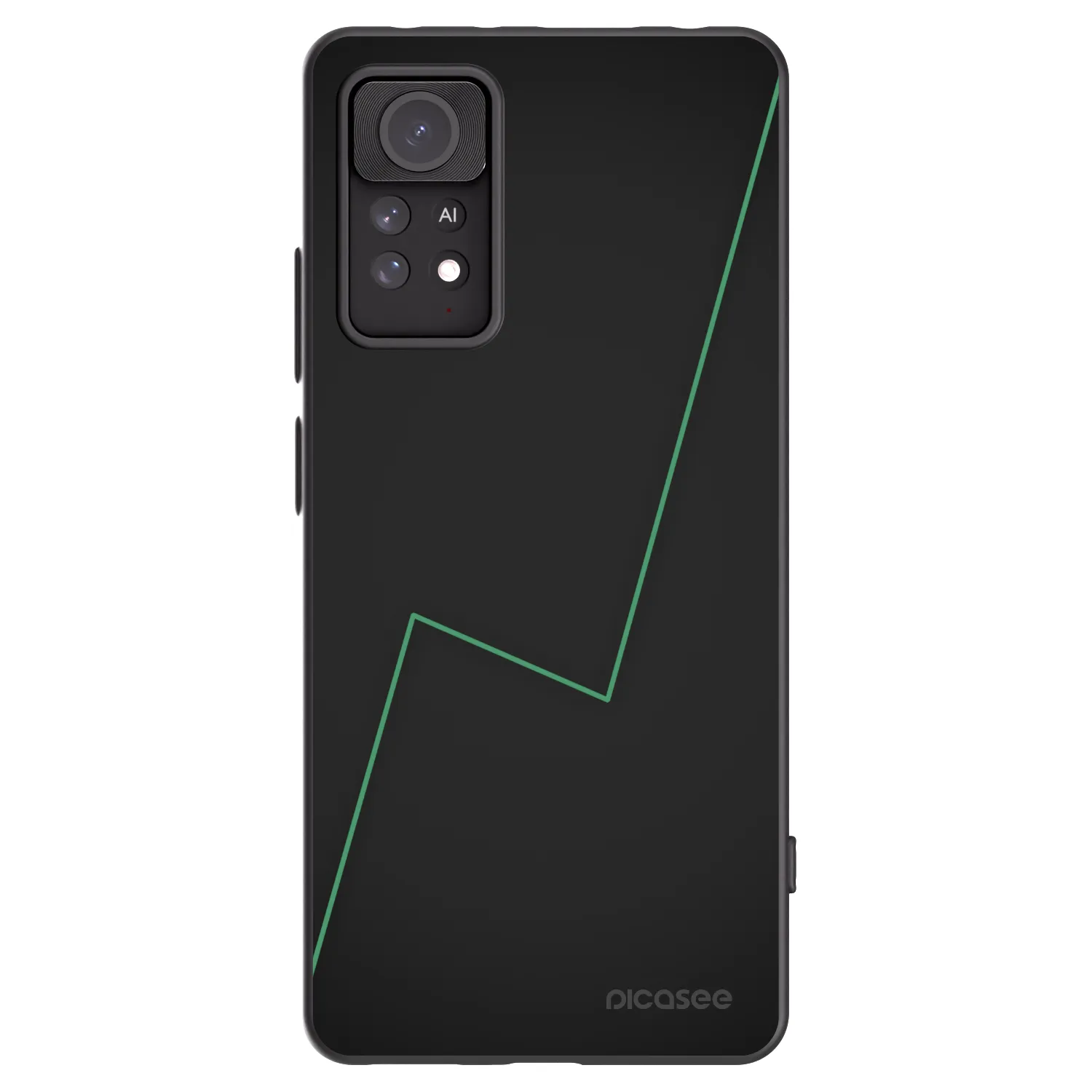 Picasee Xiaomi Redmi Note 11 Pro 5G Hülle - Schwarzes Silikon - Consistency