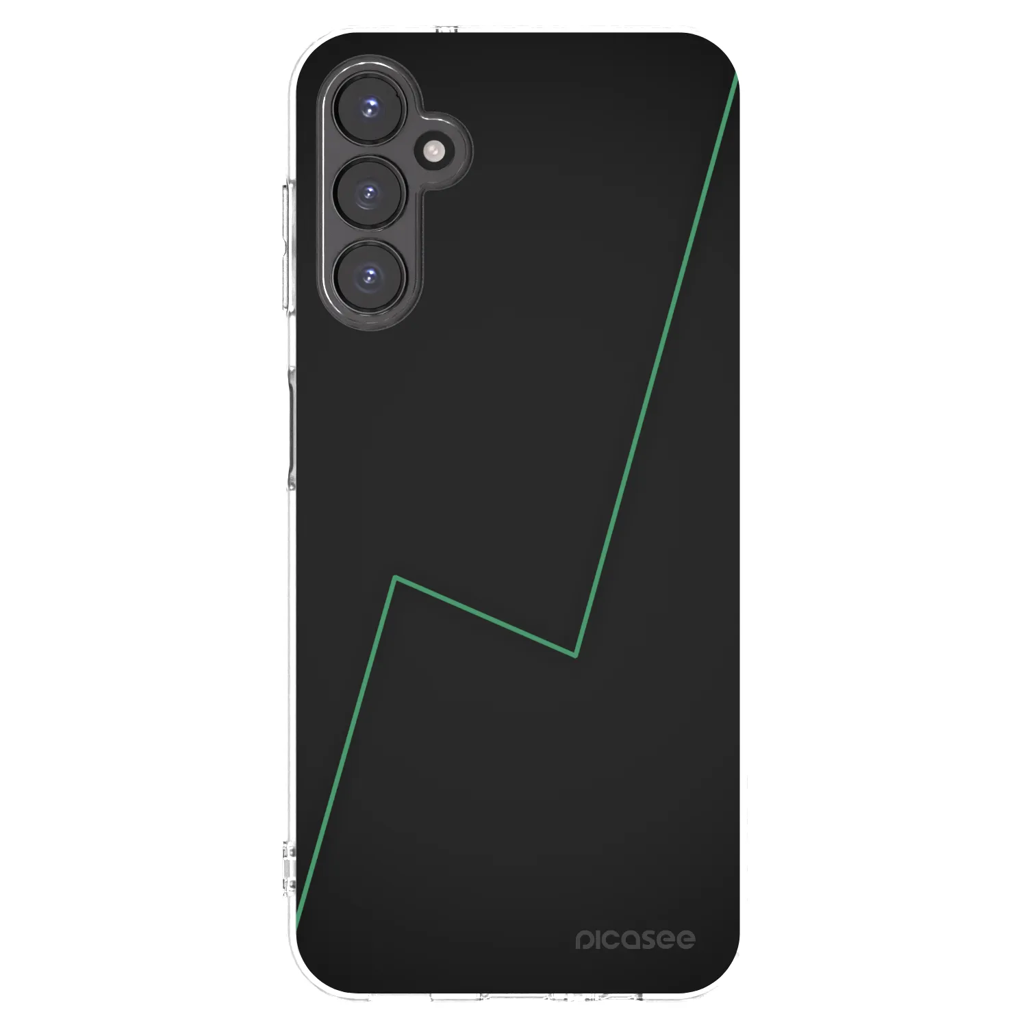 Picasee Samsung Galaxy A14 4G A145R Hülle - Transparentes Silikon - Consistency