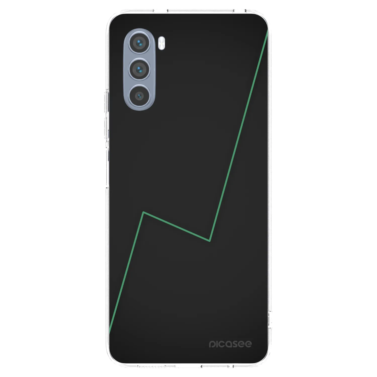 Picasee Motorola Moto G62 Hülle - Transparentes Silikon - Consistency