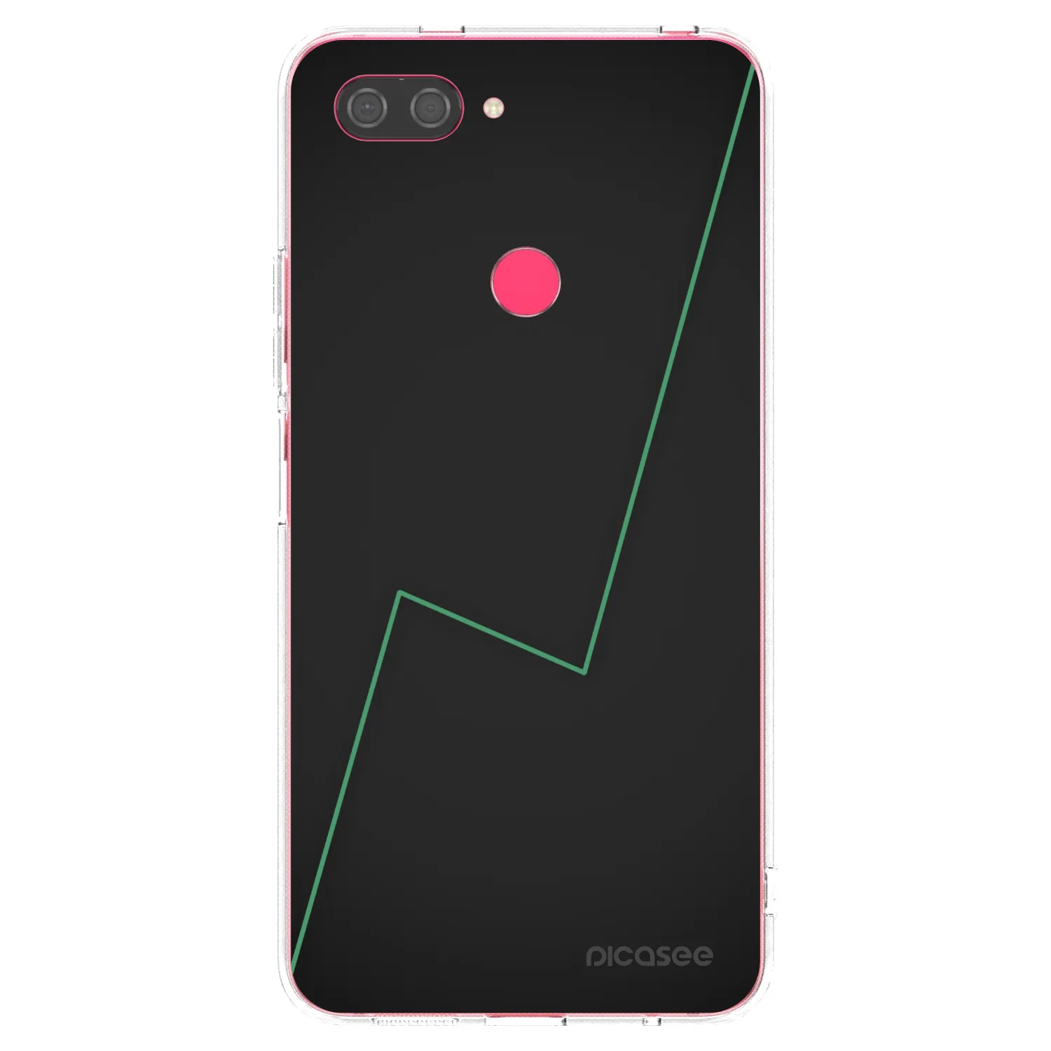 Picasee Xiaomi Mi 8 Lite Hülle - Transparentes Silikon - Consistency