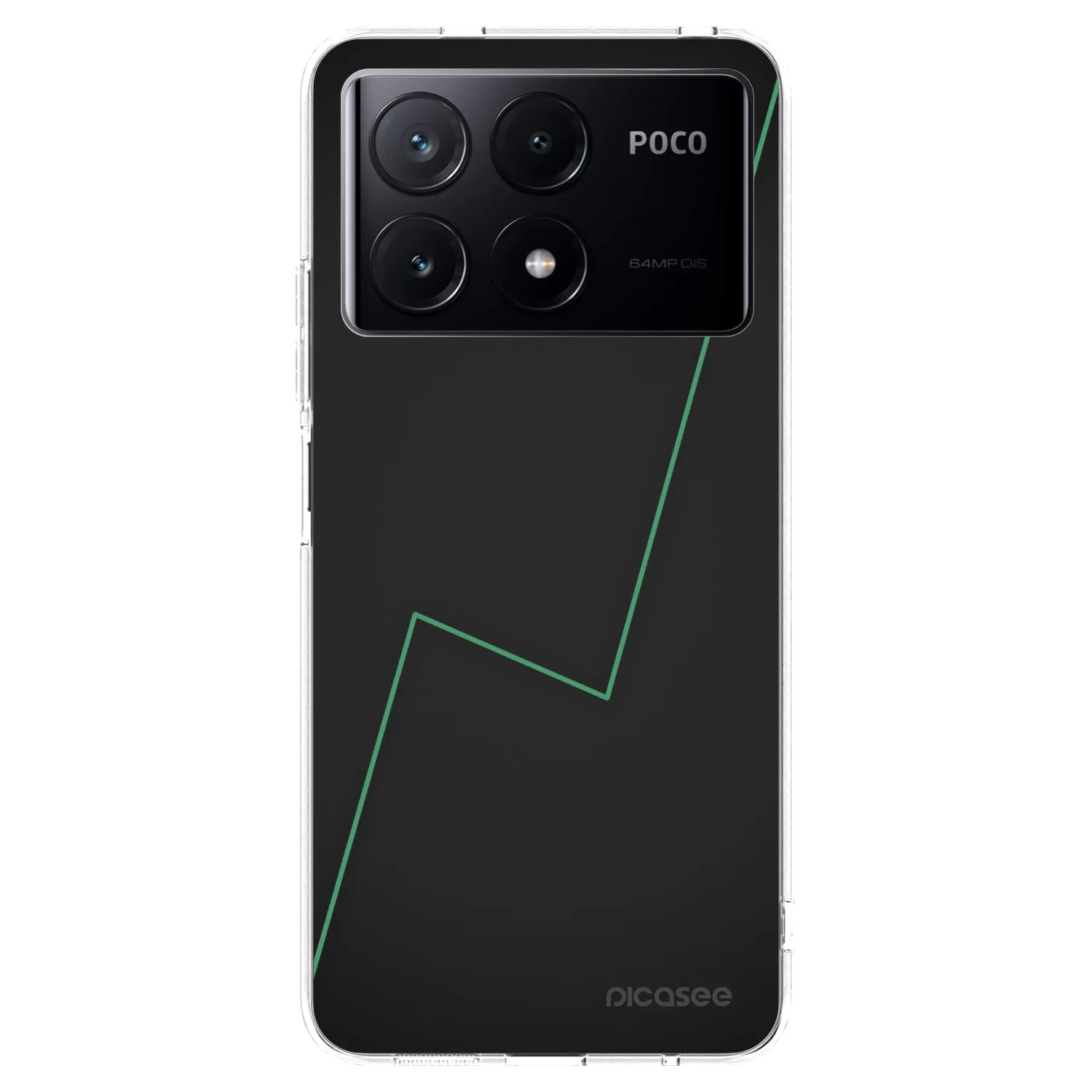 Picasee Xiaomi Poco X6 Pro Hülle - Transparentes Silikon - Consistency