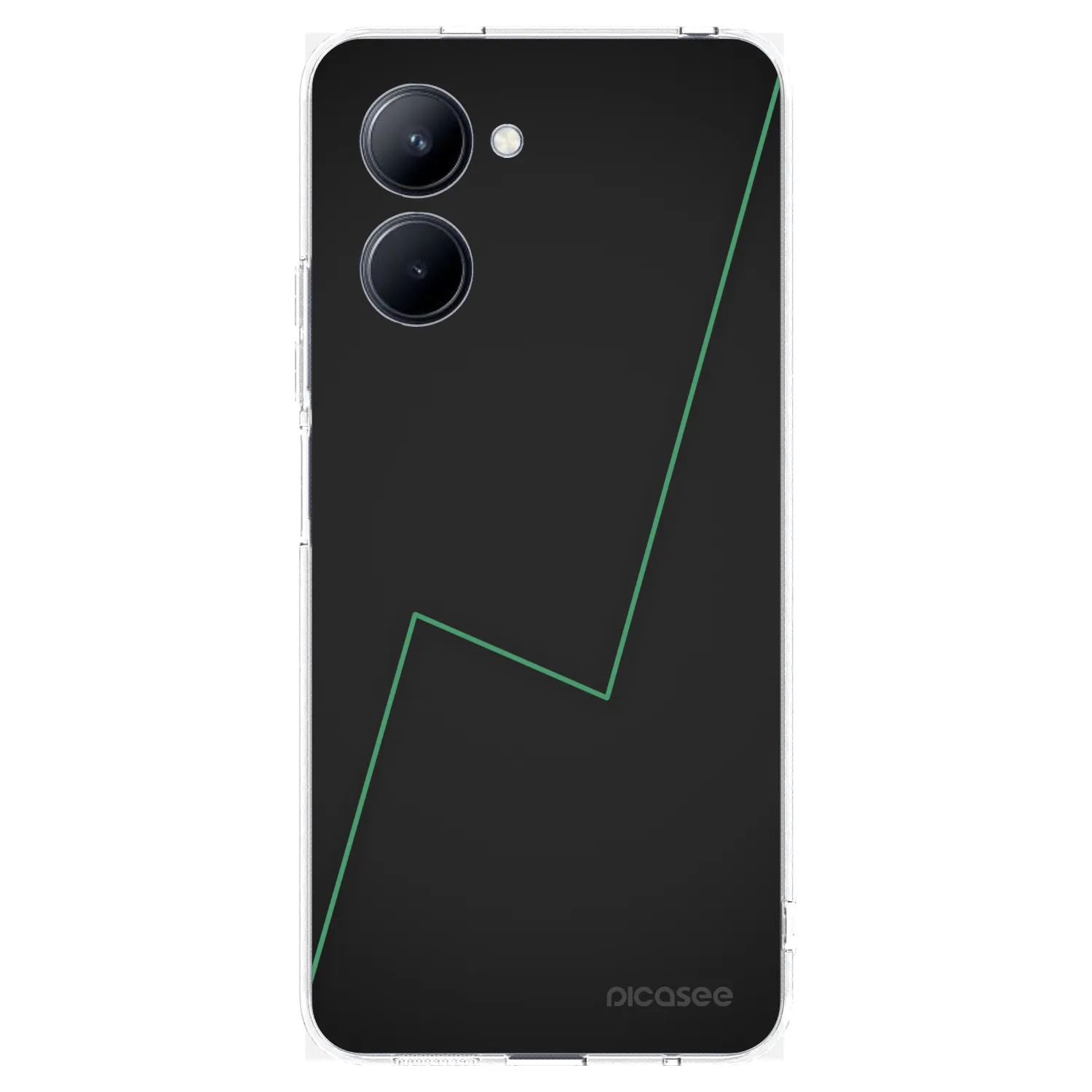 Picasee Realme C33 (2023) Hülle - Transparentes Silikon - Consistency