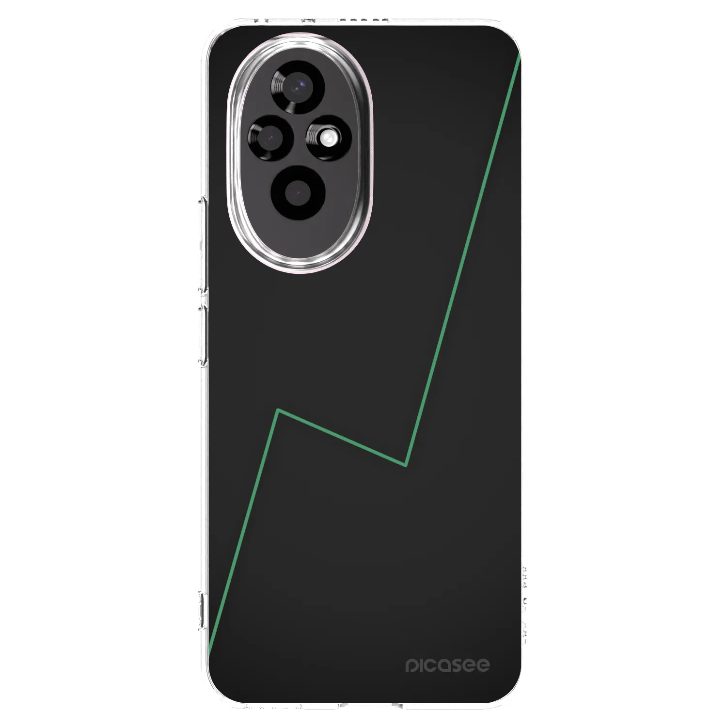 Picasee Honor 200 Pro 5G Hülle - Transparentes Silikon - Consistency