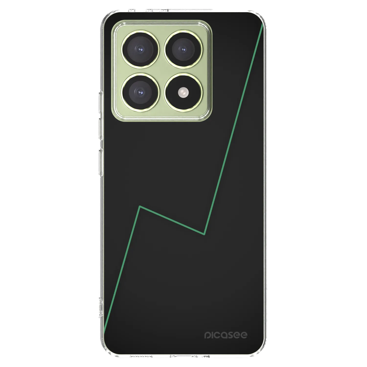 Picasee Xiaomi 14T Hülle - Transparentes Silikon - Consistency