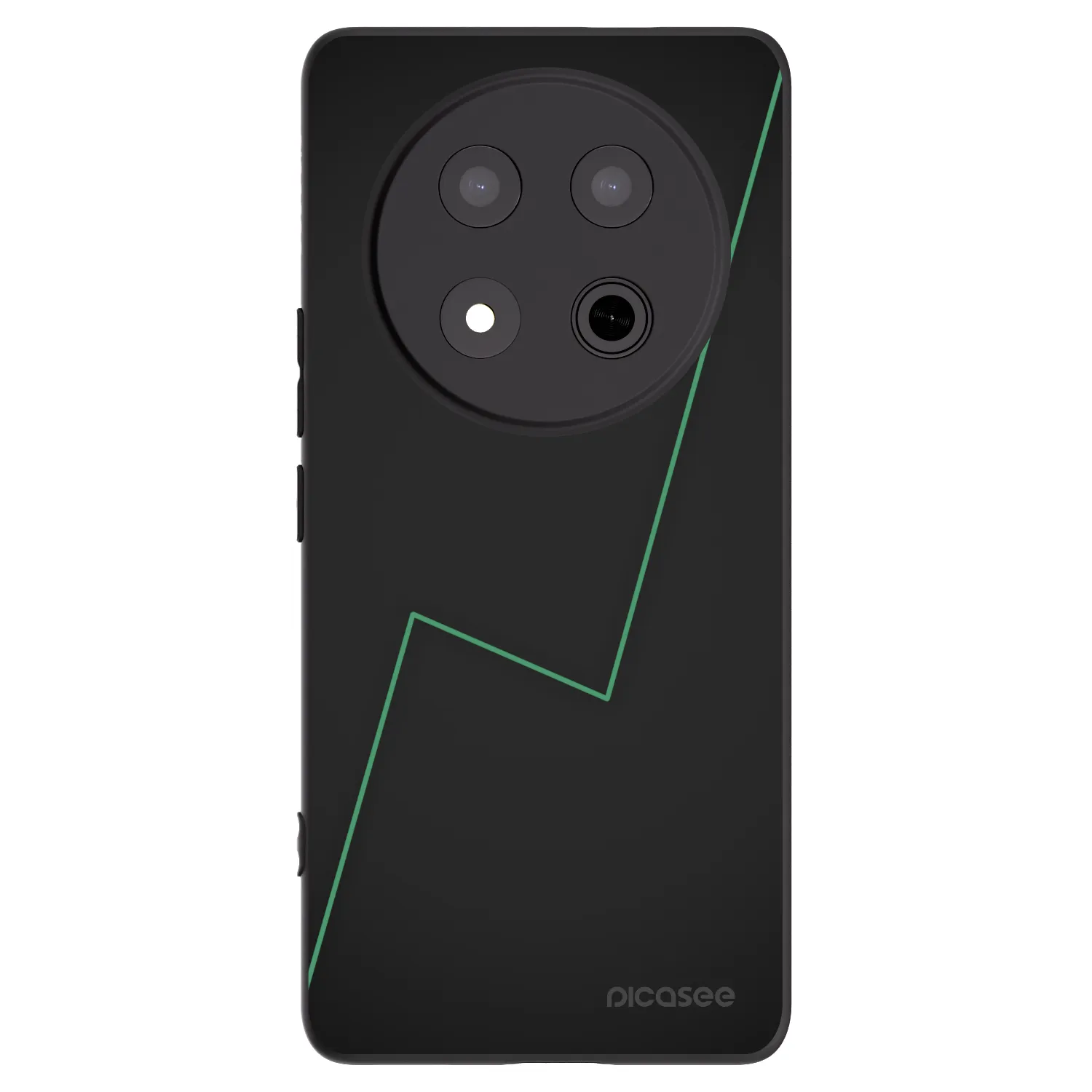 Picasee Honor Magic7 Lite 5G Hülle - Schwarzes Silikon - Consistency