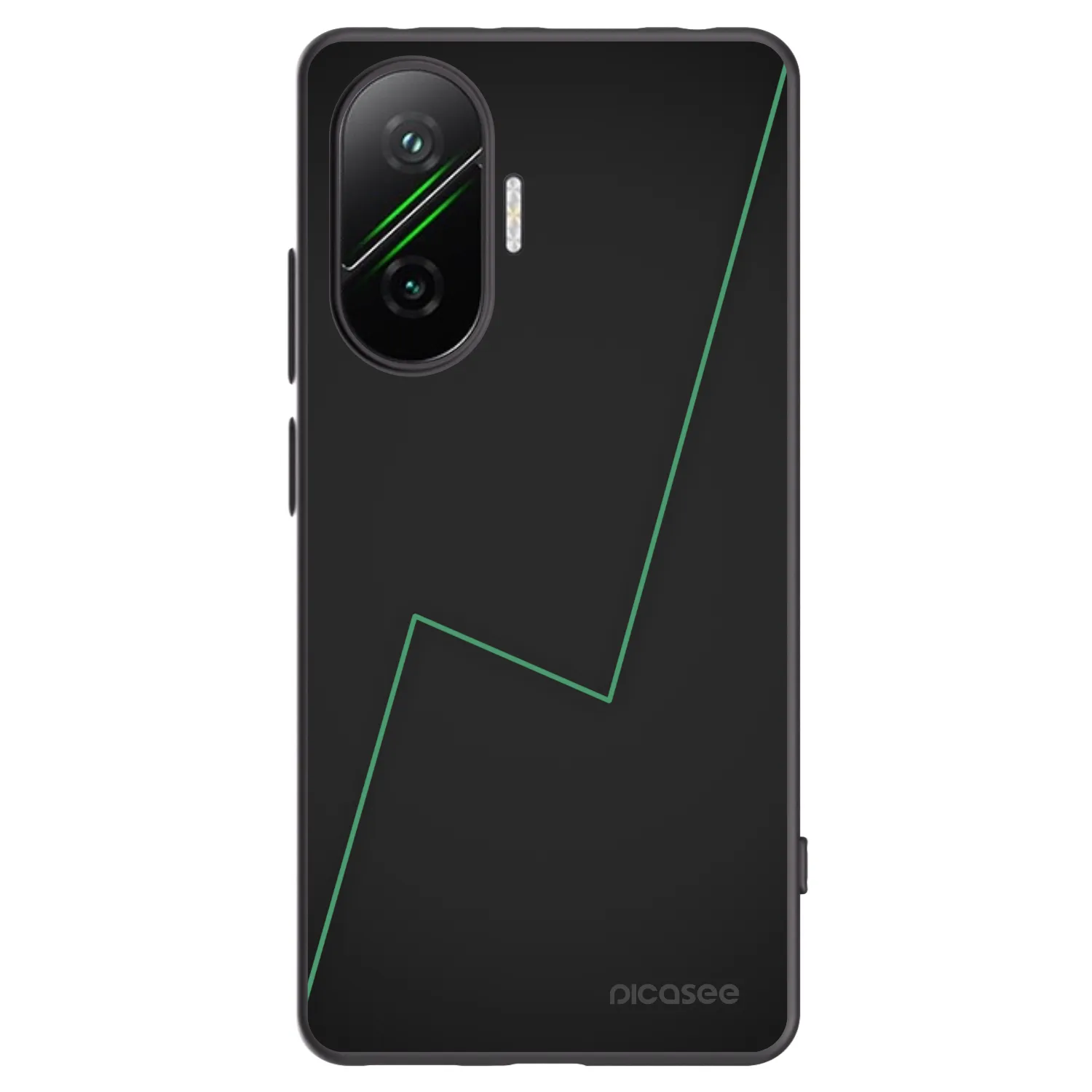 Picasee Xiaomi Poco F7 5G Hülle - Schwarzes Silikon - Consistency