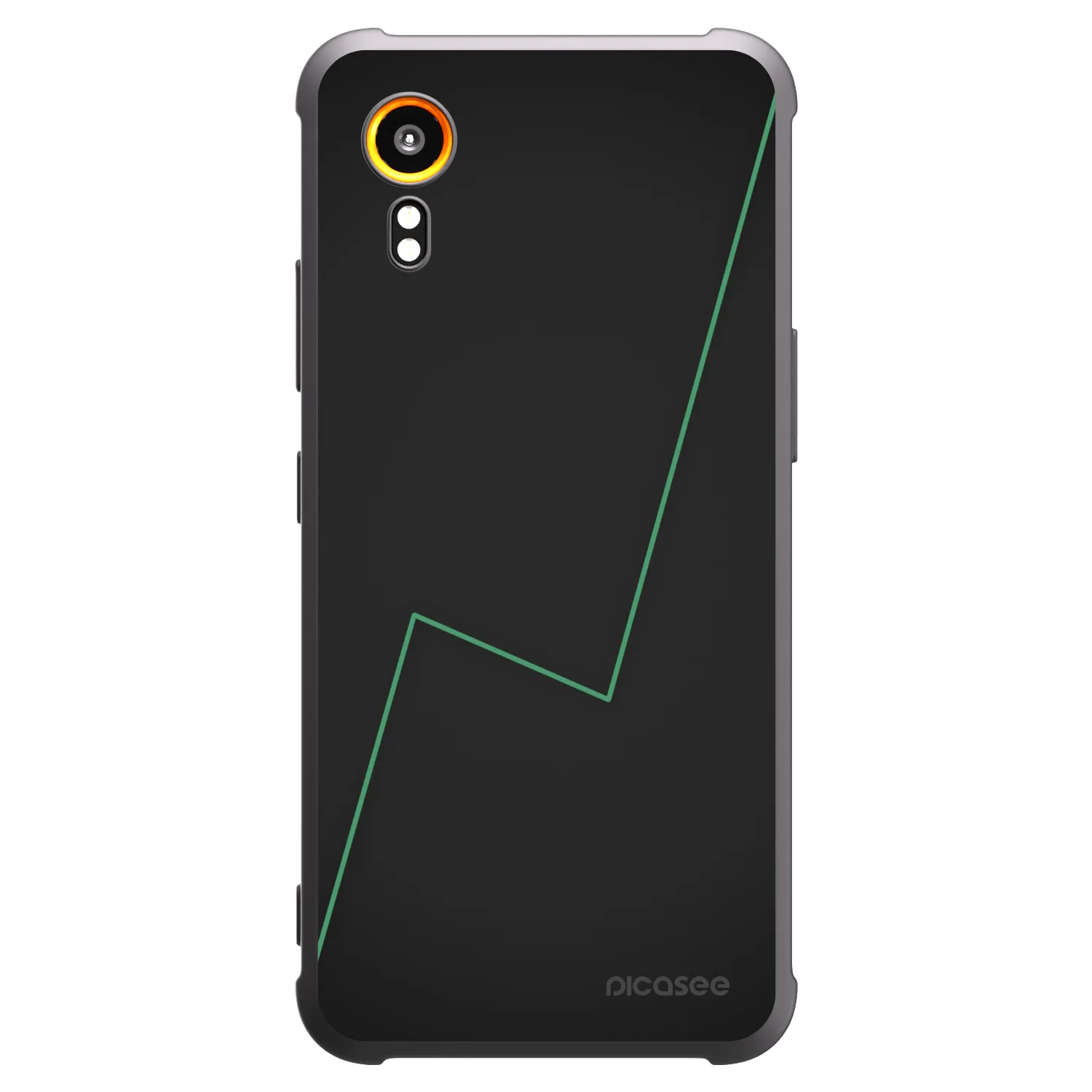 Picasee Samsung Galaxy Xcover 7 Hülle - Schwarzes Silikon - Consistency