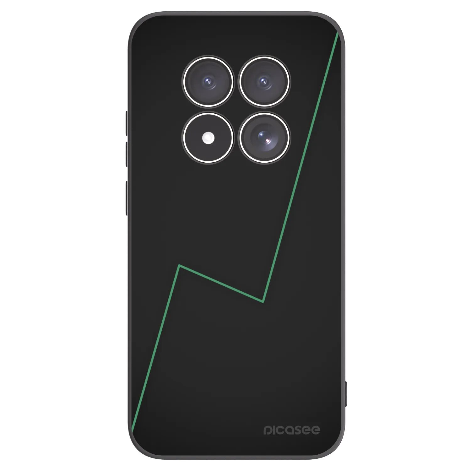 Picasee Xiaomi Redmi Note 15 Pro 5G Hülle - Schwarzes Silikon - Consistency