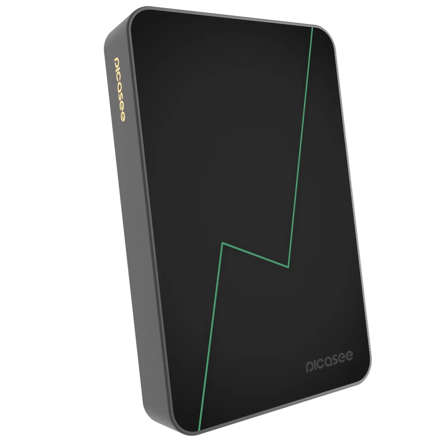 Picasee Powerbank mit MagSafe 10 000 mAh Grau - Consistency