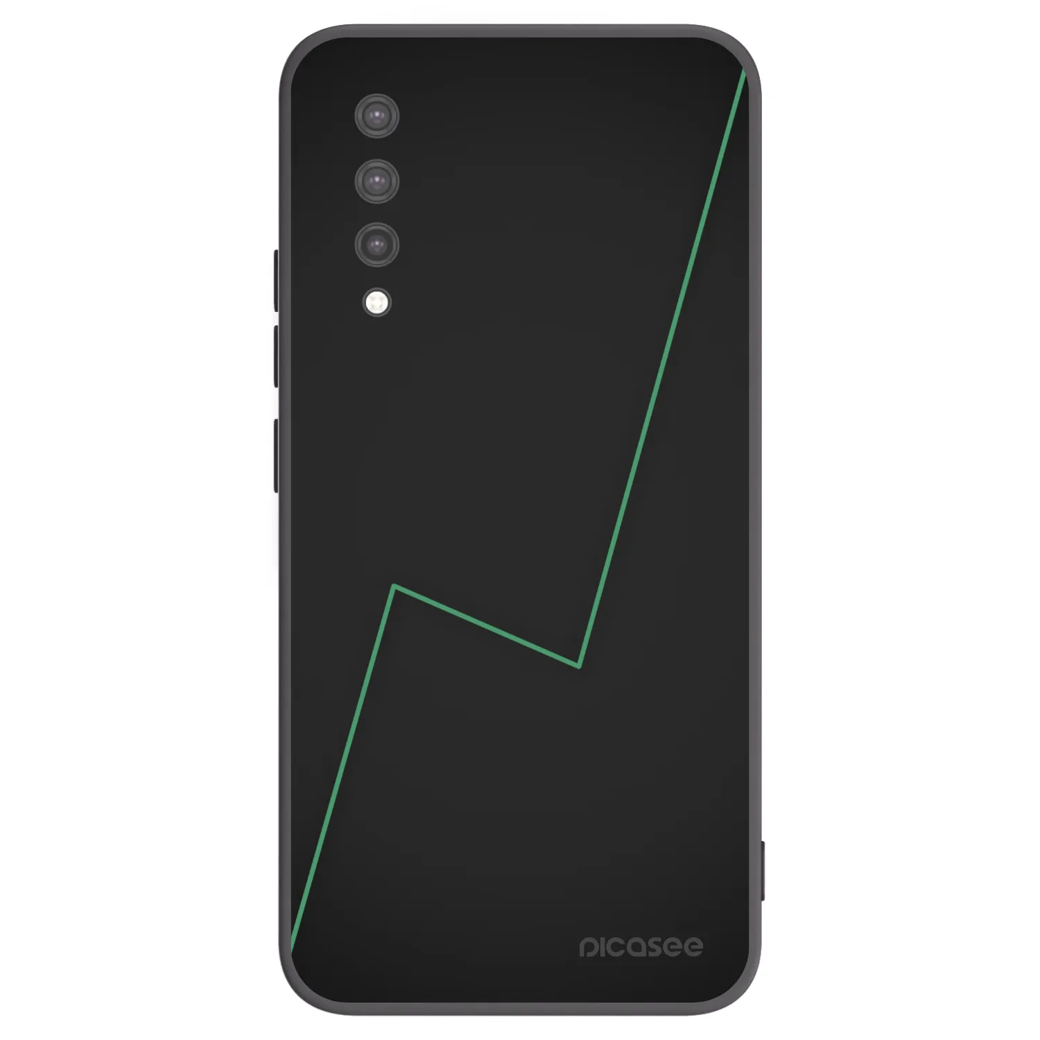 Picasee Xiaomi Mi 9 Lite Hülle - Schwarzes Silikon - Consistency