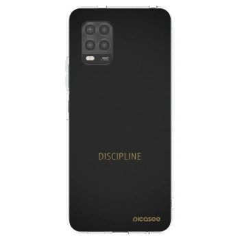 Picasee Xiaomi Mi 10 Lite Hülle - Transparentes Silikon - Discipline