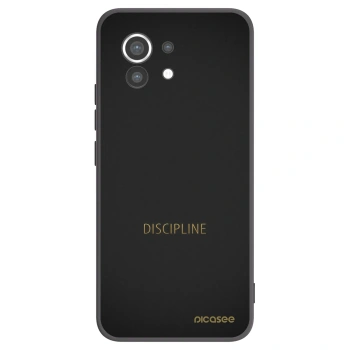 Picasee Xiaomi Mi 11 Hülle - Schwarzes Silikon - Discipline