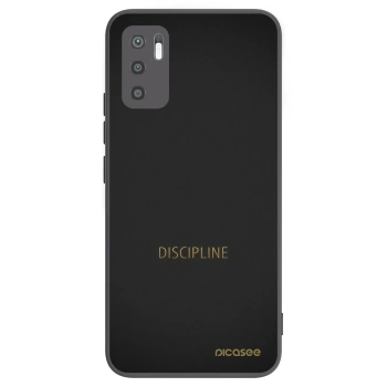 Picasee Xiaomi Redmi Note 10 5G Hülle - Schwarzes Silikon - Discipline
