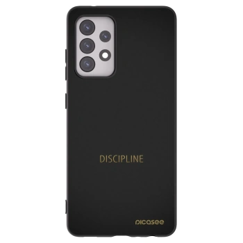 Picasee Samsung Galaxy A52s 5G A528B Hülle - Schwarzes Silikon - Discipline
