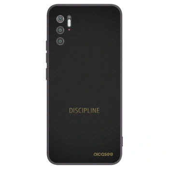 Picasee Xiaomi Poco M3 Pro 5G Hülle - Schwarzes Silikon - Discipline