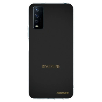 Picasee Vivo Y11s Hülle - Transparentes Silikon - Discipline