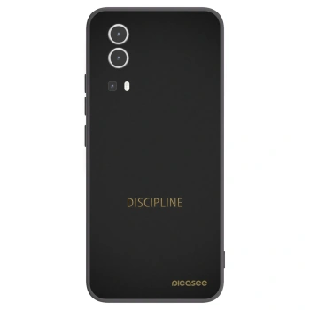 Picasee Vivo Y72 5G Hülle - Schwarzes Silikon - Discipline