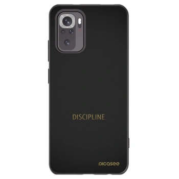 Picasee Xiaomi Redmi Note 11S 4G Hülle - Schwarzes Silikon - Discipline